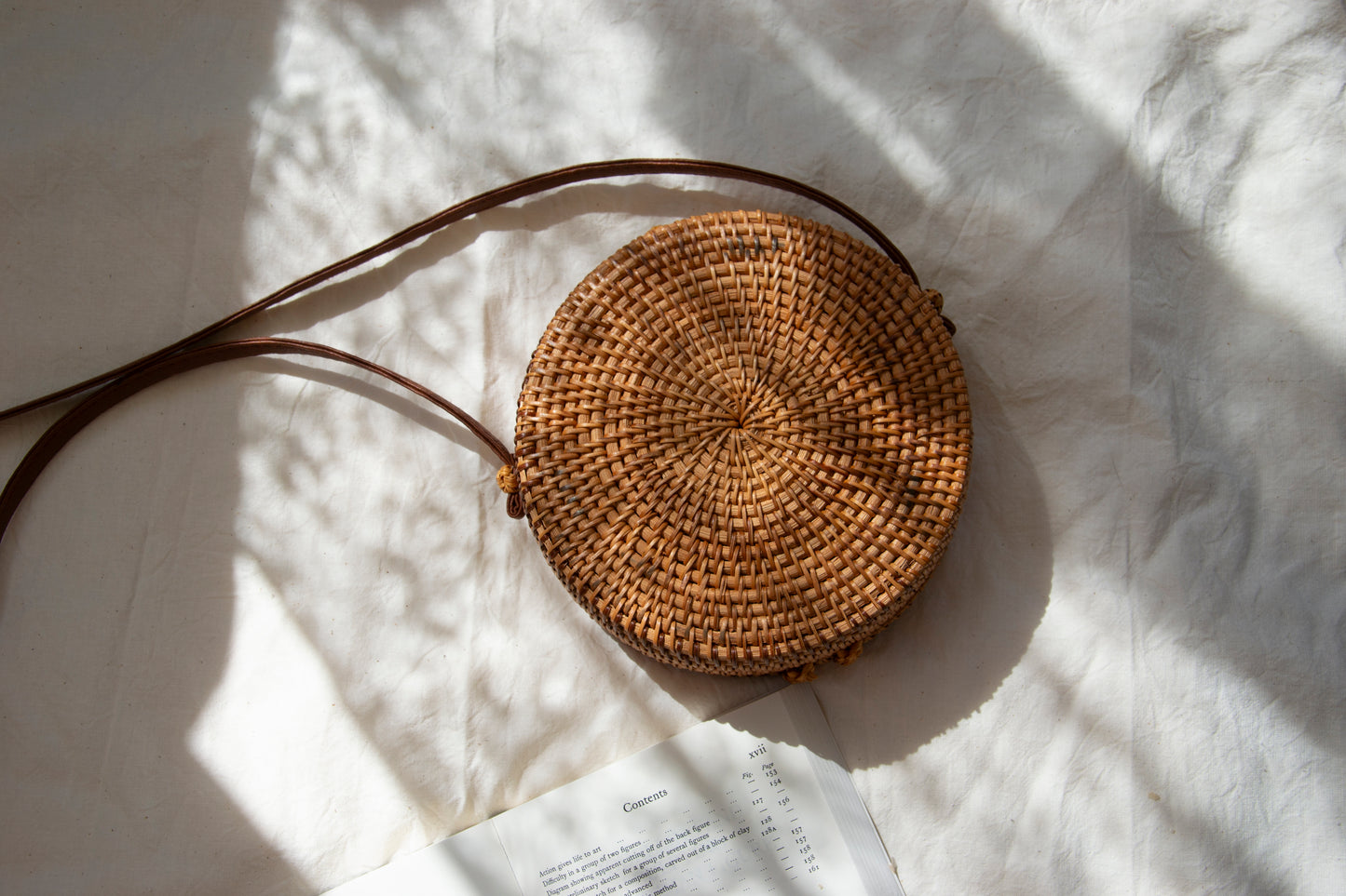 BRAID STRAW SHOULDER BAG